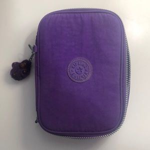 kipling zip up pencil case